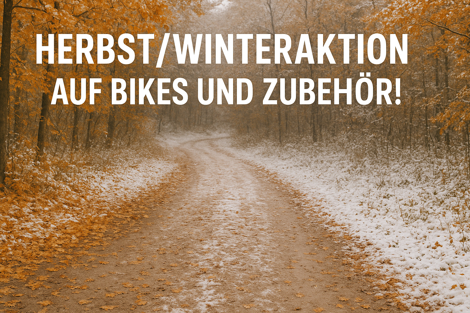 Herbst und Winteraktion auf Lagerbikes von 10-30%